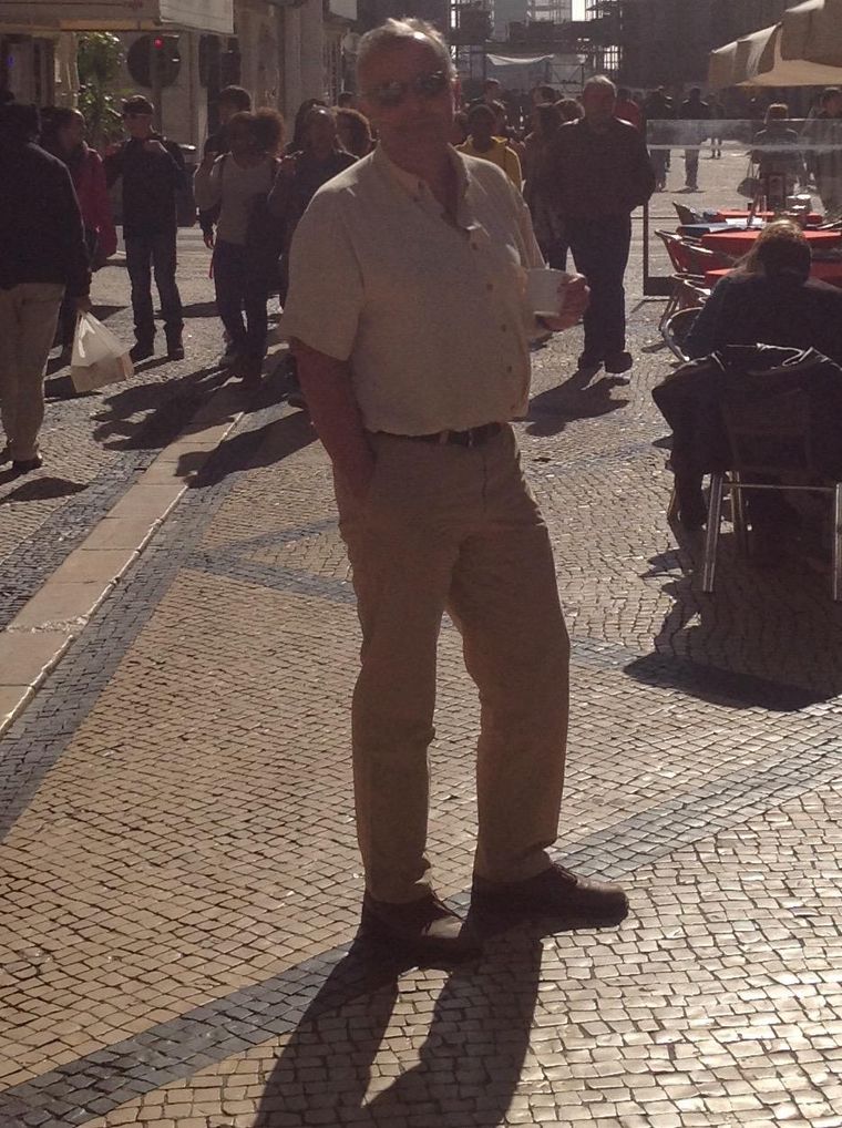 On the streets of Lisbon, Portugal