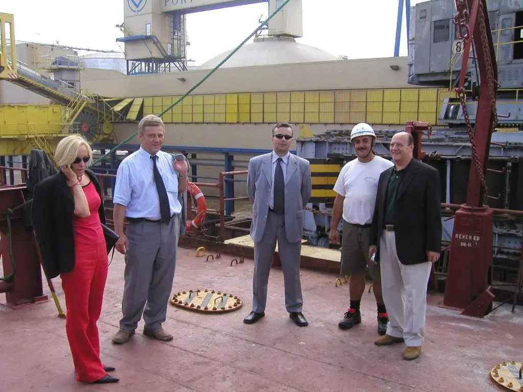 Marina at golden hour